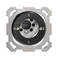 UP-Drehschalter FH 3/1P schwarz für Sicherheitsschloss, ohne Zylinder