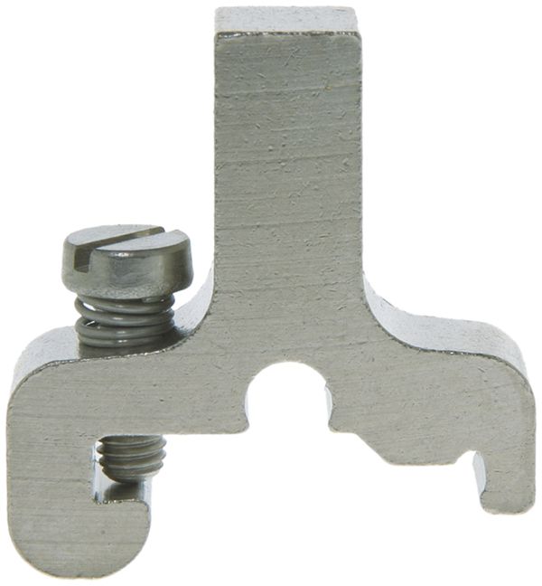 Arretierstück Woertz Messing vernickelt