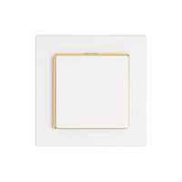 Interrupteur à poussoir lumineux EDIZIO.liv SNAPFIX® 6/1L lent.lat.KS ja bc