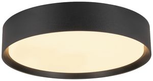 Plafoniera/applique LED SLV DECONA 30 18W 1450lm 927/930 IP44 REG Ø300 nero