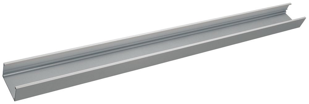 Deckenanschlussbahn Tehalit DABA, eloxiert, 50×80mm