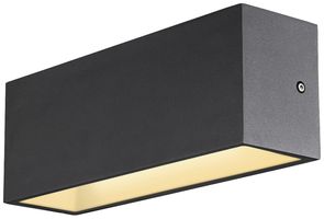 LED-Wandleuchte SLV SITRA L UP/DOWN 24W 2700lm 3000/4000K 105° IP65 anthrazit