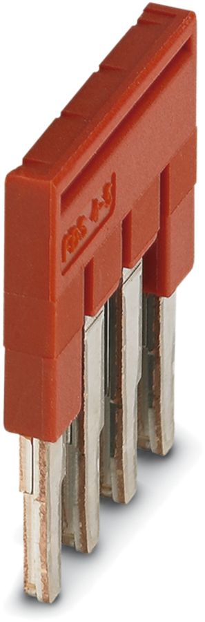Steckbrücke 5mm 4L rot CLIPLINE