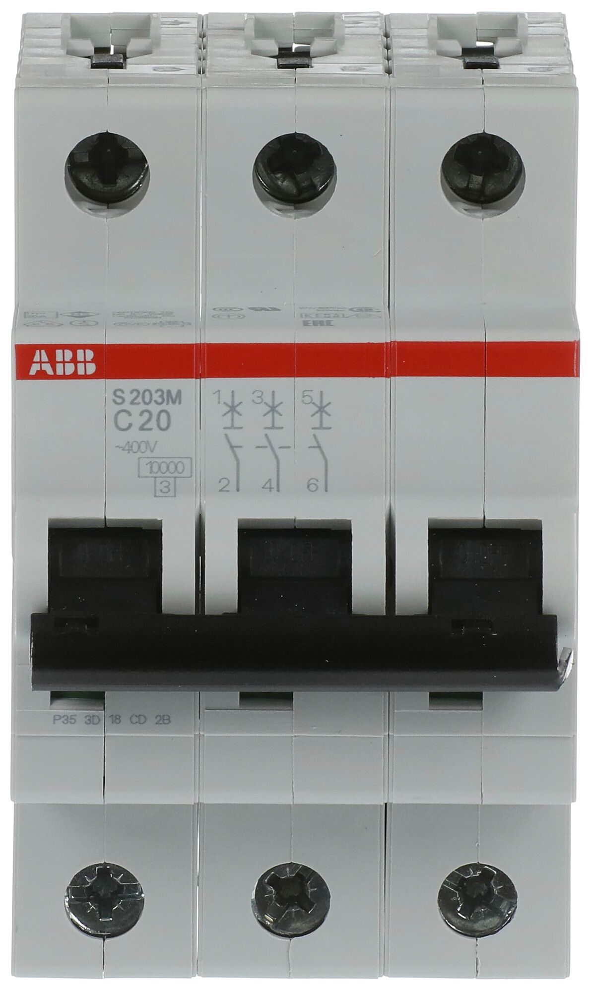 Disgiuntore ABB S203M-C20 20A C 10kA
