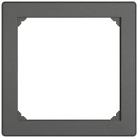 Abdeckrahmen EDIZIO.liv  SNAPFIX® 2×2 156×156mm dunkelgrau
