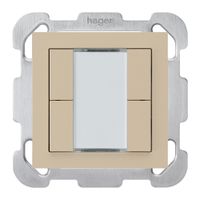 UP-Taster kallysto B KNX 4× s/e-link beige