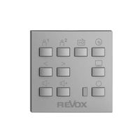 UP-Montageset EDIZIOdue F zu Voxnet mit 10 Tasten & IR-Fenster, silver