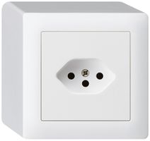 AP-Steckdose kallysto T13 weiss mit Kinderschutz