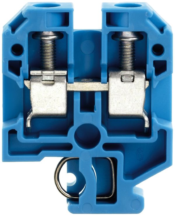 Borne de passage Weidmüller SAK connexion à vis 10mm² PA66 TS32 bleu