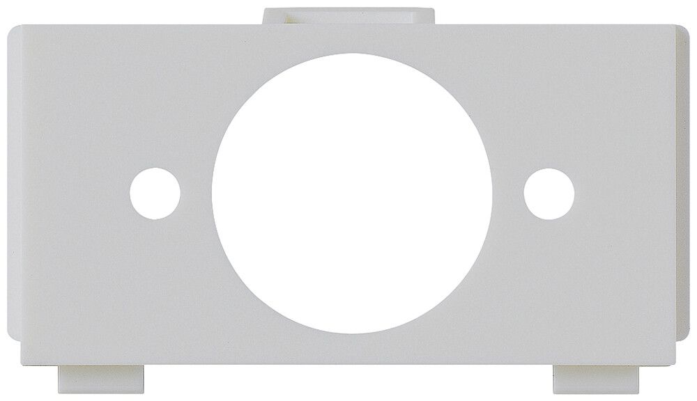 Multimedia-Modul kallysto M3 leer für 1 XLR Serie P Ø19mm hellgrau