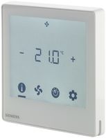UP-KNX-Raumcontroller Siemens RDF800KN, Touch, 230VAC 5S 5A, weiss