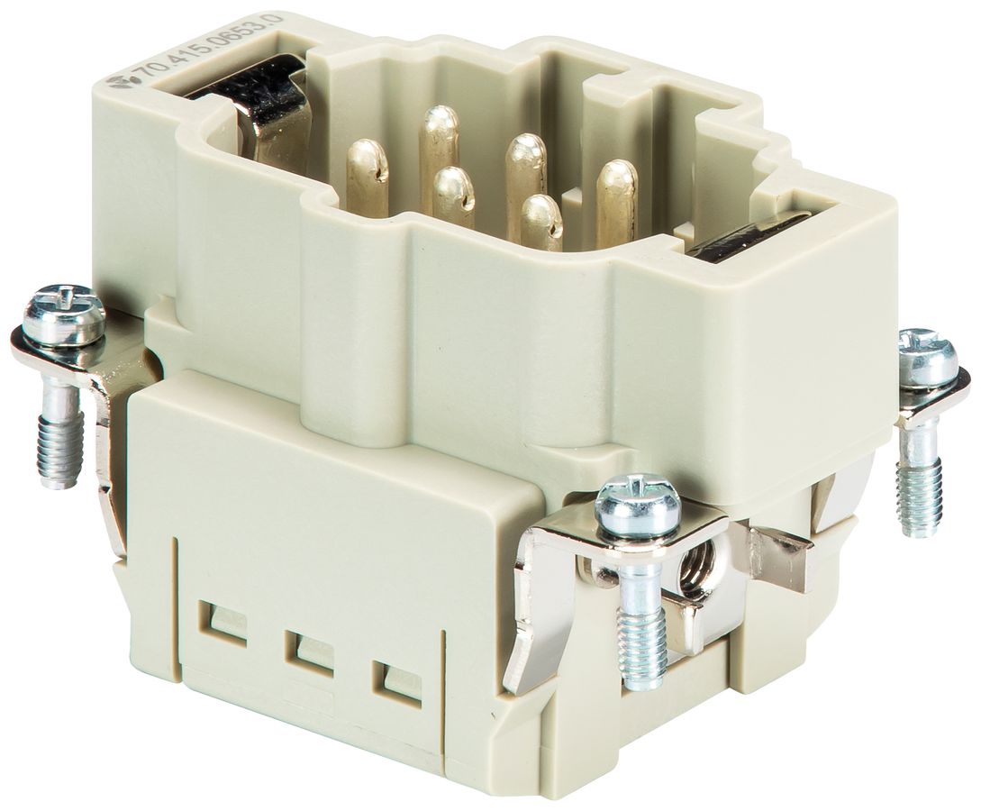 Insert pour fiche Wieland Electric revos BAS STP 6P 16A 0.5…2.5mm²