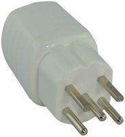 Stecker Warob T15 weiss