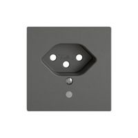 Kit di montaggio EDIZIO.liv SNAPFIX® per presa 1×T13 con lente frontale grs