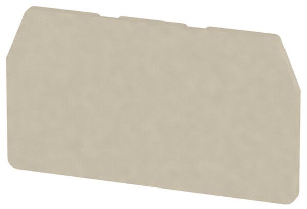 Abschluss-/Zwischenplatte Weidmüller ZAP/TW ZDU1.5/2AN 51.5×28.9mm beige