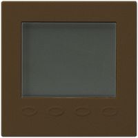 Raumthermostat Hager kallysto A mit Display braun