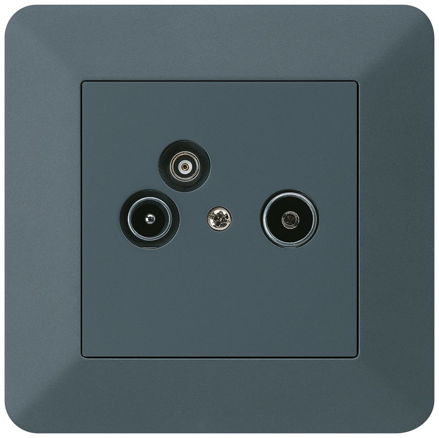 UP-Antennendose R/TV-Daten kallysto.trend 2GHz 19db anthrazit