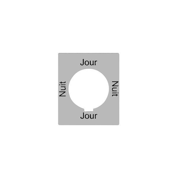 Disco id.Nuit-Jour-Nuit-Jour per interr.a chiave FLF FH