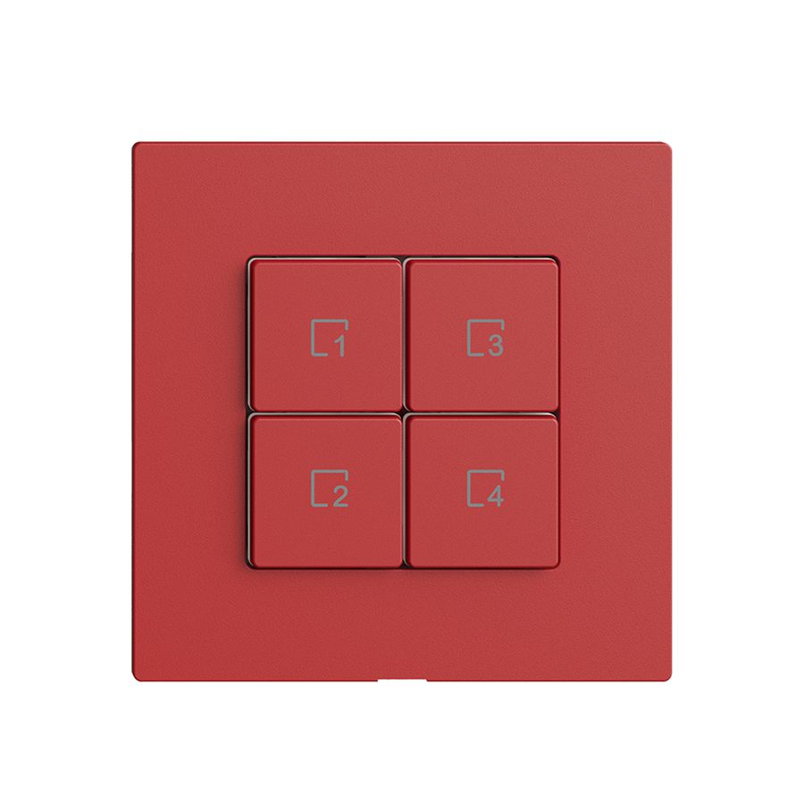 Szenentaster 4 Szenen/4T WLAN Edue Wiser berry