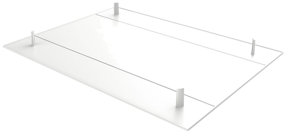 Abdeckplatte zu Multibox 306×226mm weiss