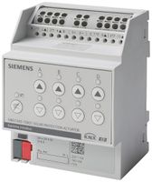 REG-KNX-Sonnenschutzaktor Siemens N 545D31, 4-Kanal 24VDC 6A