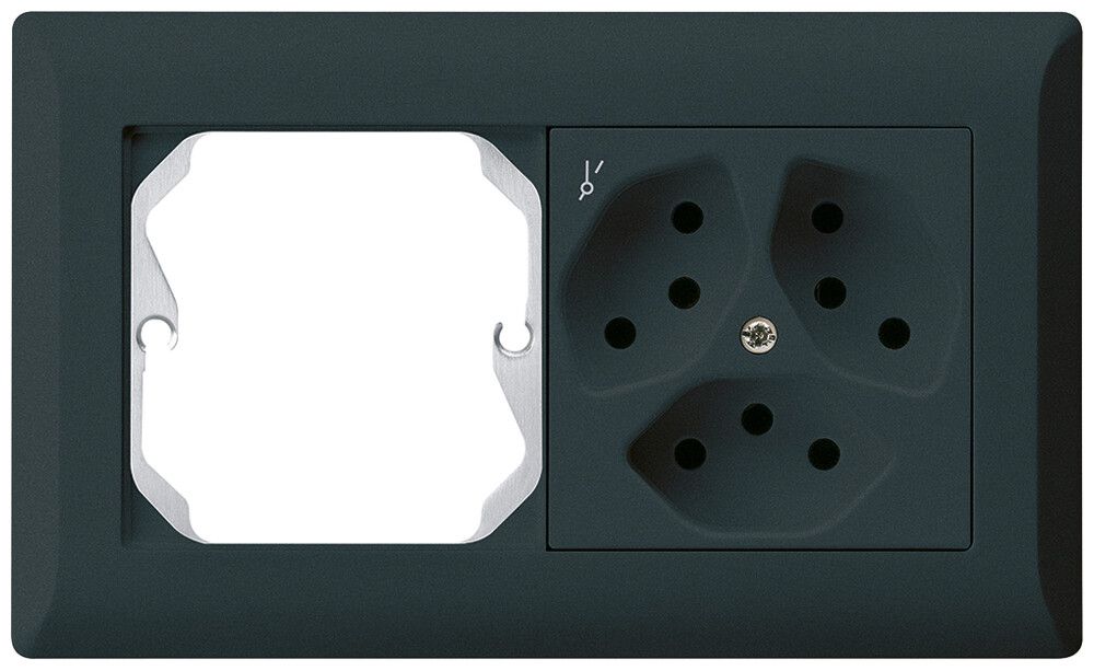 Combinaison ENC kallysto.line grd.I-I horizontale vide+3×type 13S noir