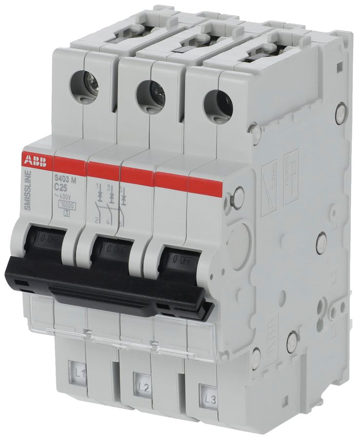 Disgiuntore SMISSLINE TP S 3×25A C 10kA