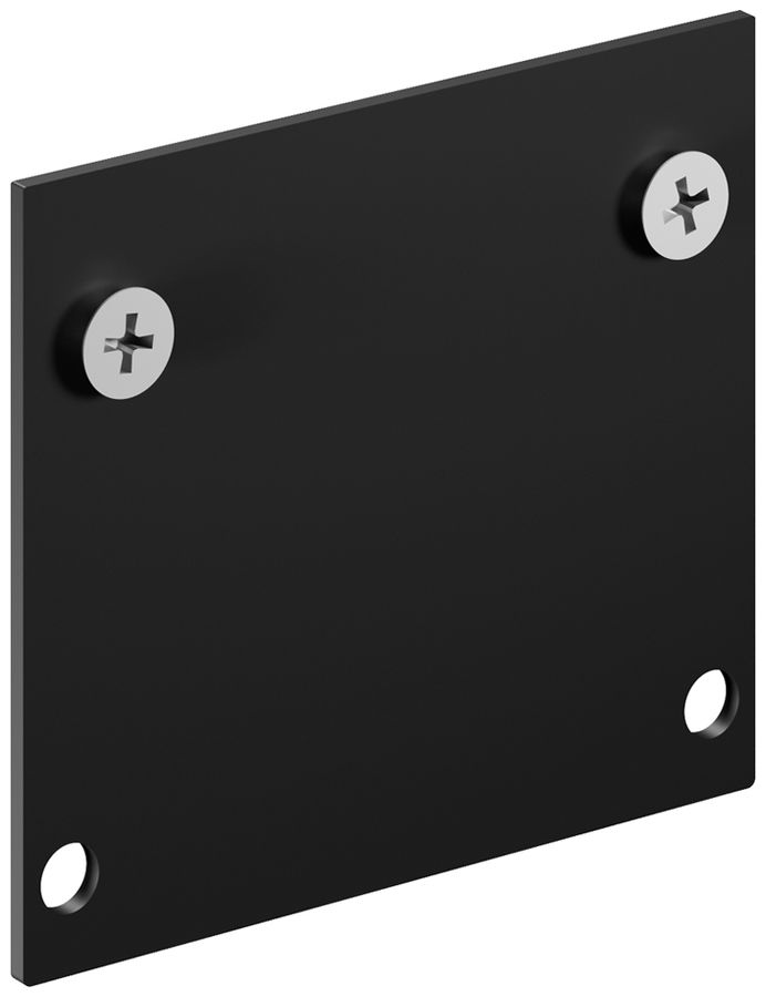 Endkappe Sylvania Lytespan 46×40×1mm Kunststoff schwarz