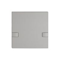 Poussoir 1/1 EDIZIO.liv KNX et UNI a.SNAPFIX® sans LED commande à 2 touches grc