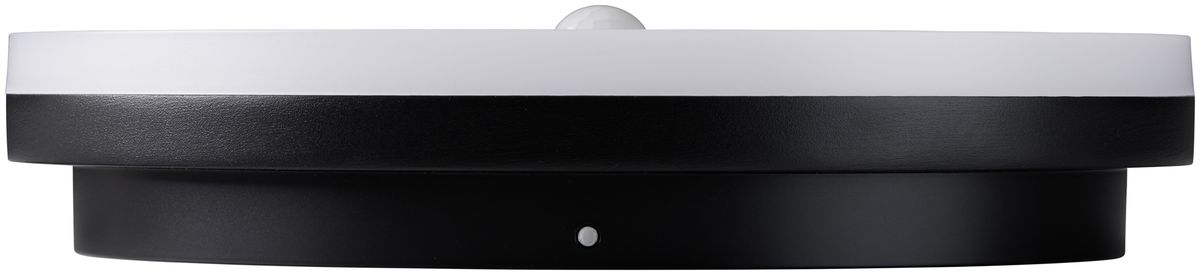 LED-Decken-/Wandleuchte SLICE CIRCLE PIR 10/18/24W 830/840 2800lm IP54 schwarz