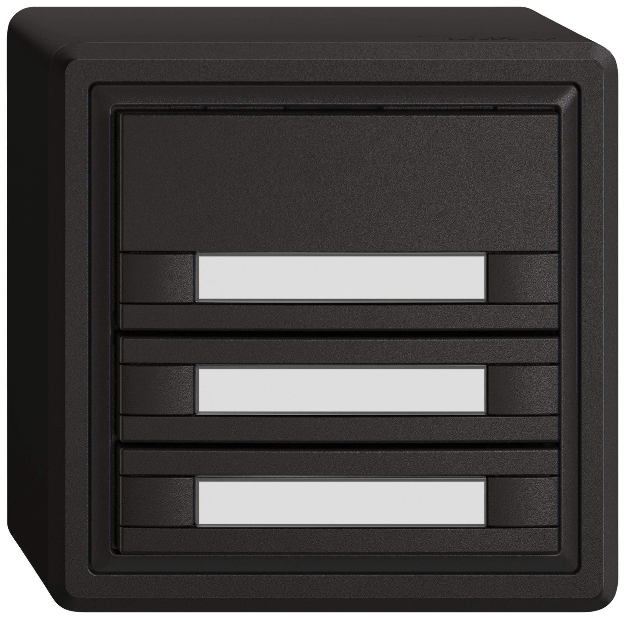 Pulsante KNX RGB AP EDIZIO.liv SNAPFIX® sensore temp.s.LED targ.6× com.1T ne