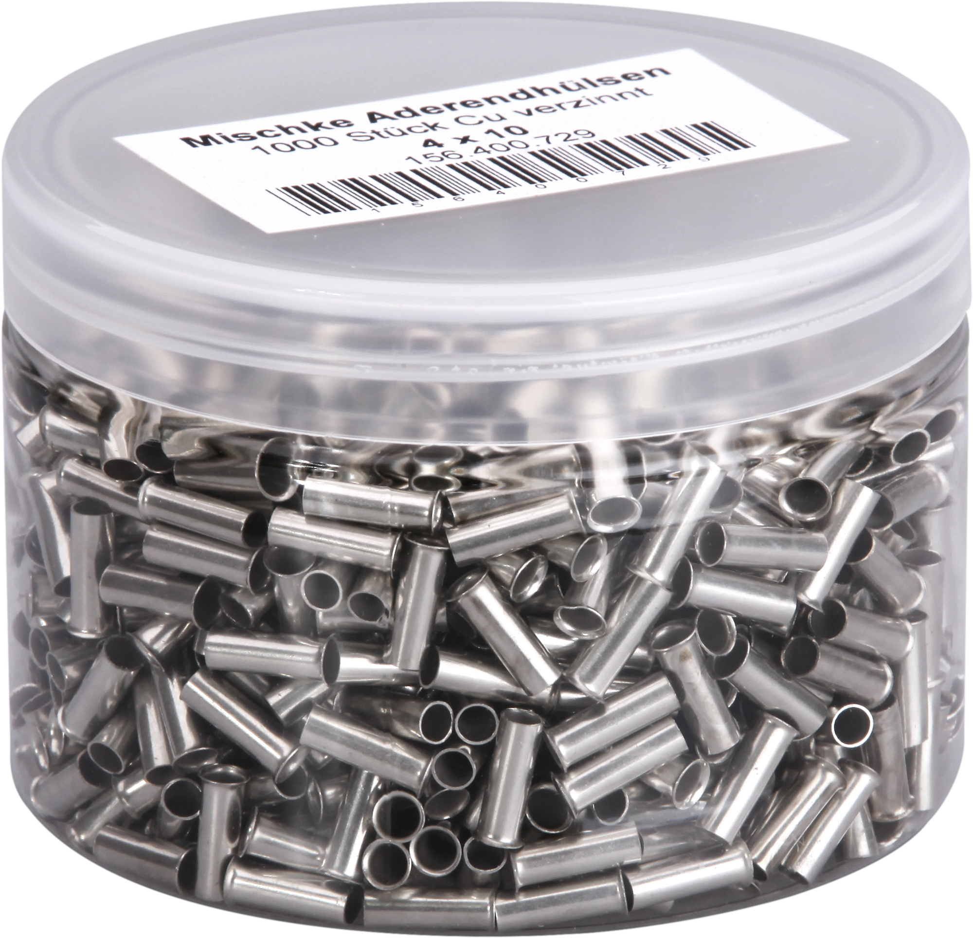 Embout de câble Mischke E DIN 46228 4mm²/10mm nu Cu-étamé