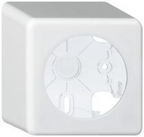 AP-Gehäuse basico weiss H=64mm Ø58mm