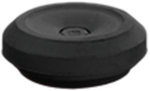 Würgenippel Hensel M25 schwarz IP67