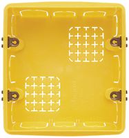 Einlasskasten gelb für Lautsprecher Living/Video-Display Axolute