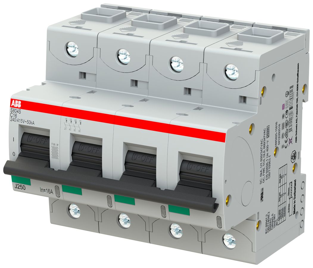 Leitungsschutzschalter ABB S804S-C 16A 50kA