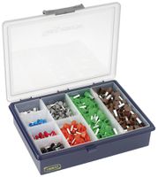 Boîte d'assortiment Cimco matière synthétique polyamide (PA) bleu