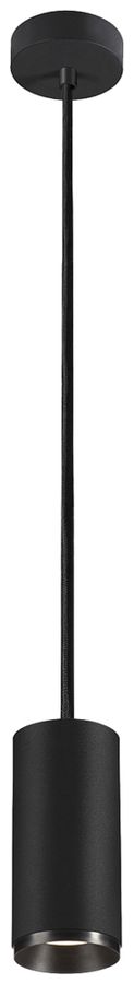 LED-Pendelleuchte SLV NUMINOS M DALI 20W 2125lm 4000K 24° Ø85×185mm schwarz