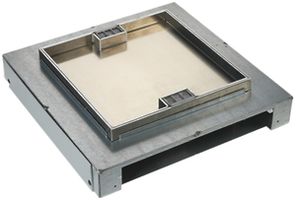 Anschlusskasten Woertz Bodenhöhe 85…110mm 384×384mm