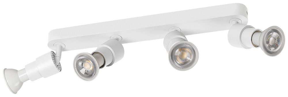 Spot SLV PURI 2.0 Basic CW GU10 4×6W DIM 365×42×96mm weiss