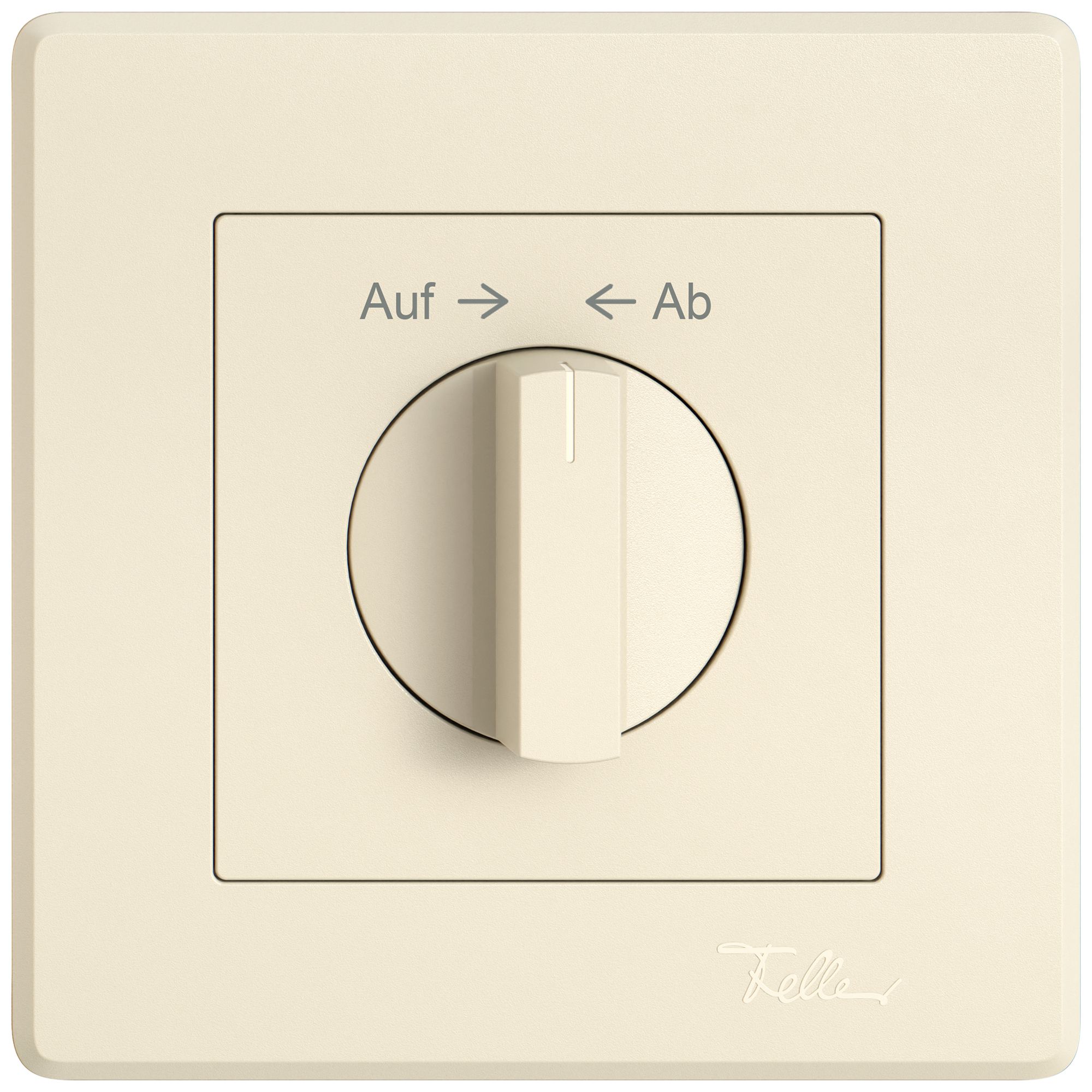 UP-Montageset EDIZIO.liv SNAPFIX® f.Schwenktaster m.Griff Auf → ← Ab cr