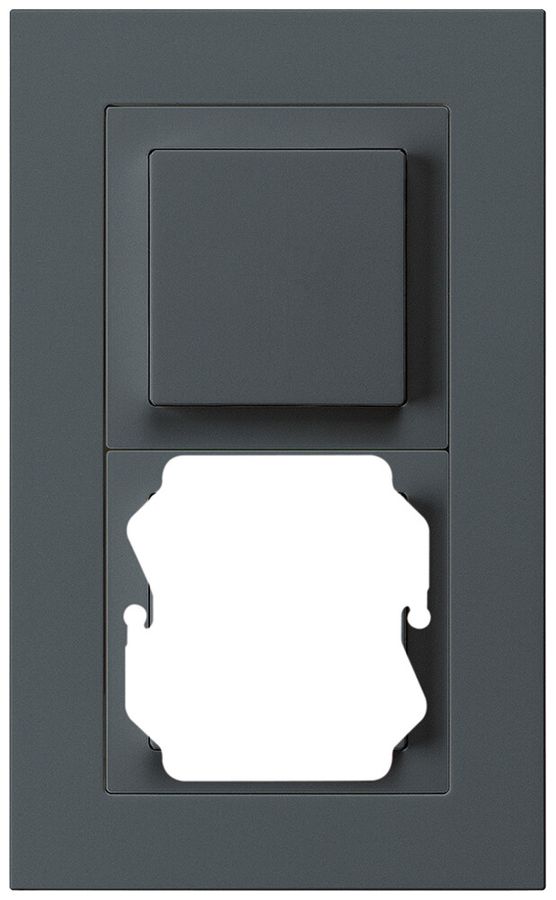 Combinaison ENC kallysto.pro grd.I-I verticale 2×poussoir anthracite