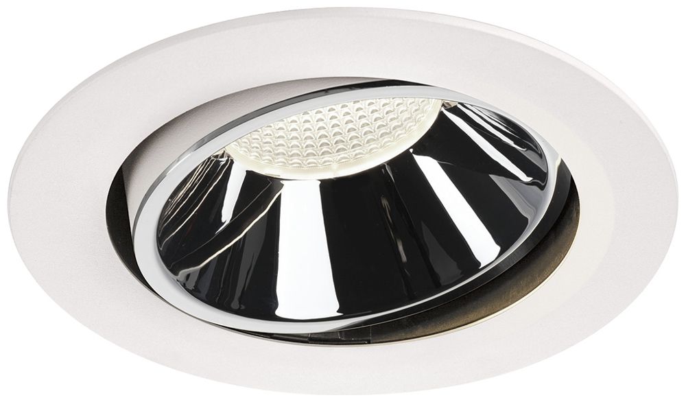 Downlight LED SLV NUMINOS MOVE XL 37.4W 3750lm 4000K 55° VAR Ø190×118mm bc/Cr