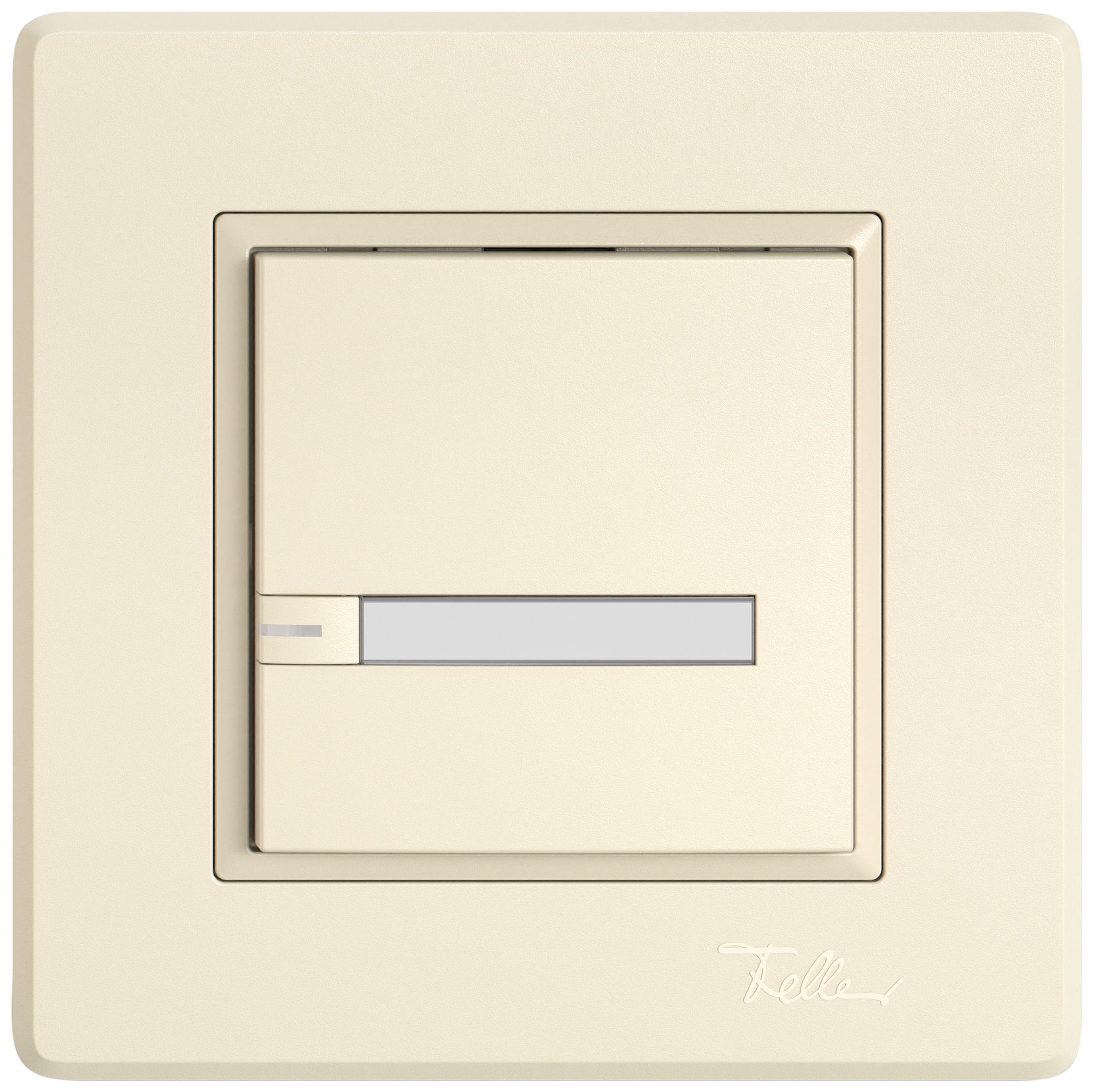 UP-Universaltaster EDIZIO.liv UNI SNAPFIX® 5…48V m.LED blau 1× 1-Tbed.Pap.cr