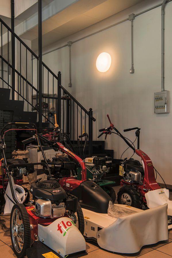 Plafonnier/applique LED SLV LIPSY 50 DRUM DALI 21W 2400lm 3000/4000K IP44 blanc