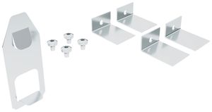 Kit de montage Sylvania OFFICELYTE acier gris 4×étriers 4×vis