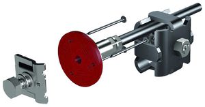 Anschliessgarnitur Flury FE 69 mit Klemme, Inox A4