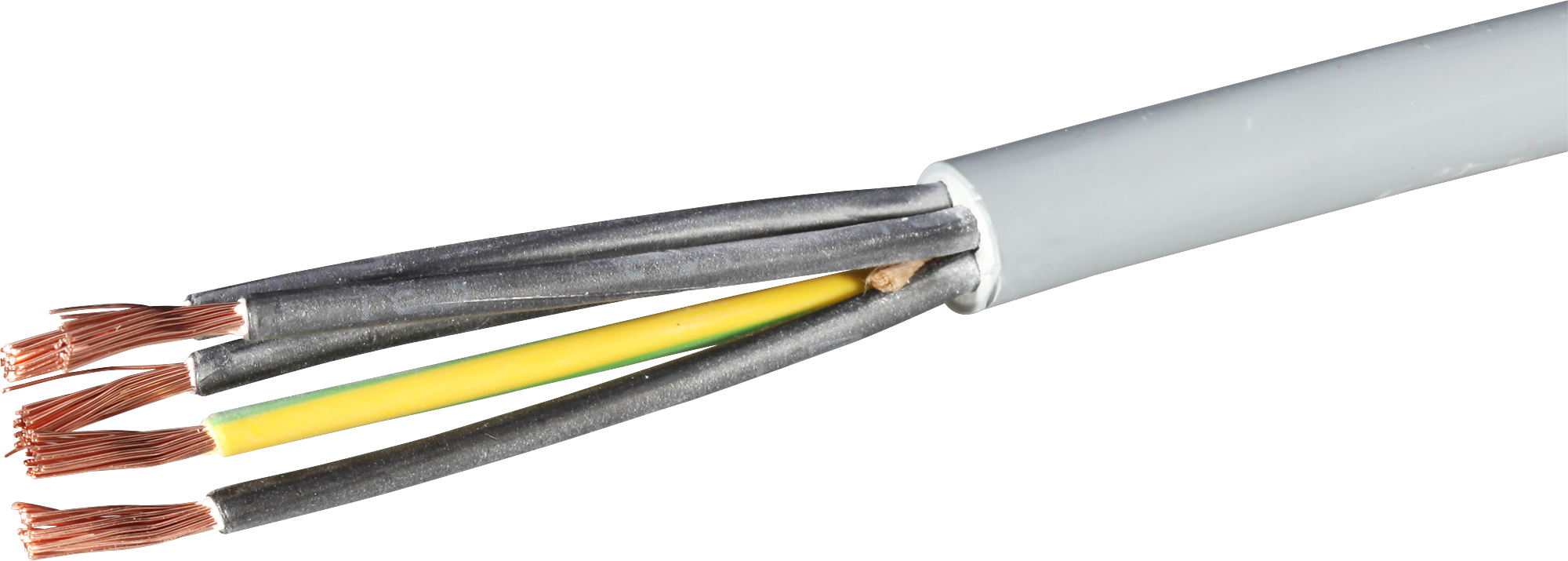 Câble de commande 5x1,5mm² num. s.halog. gr