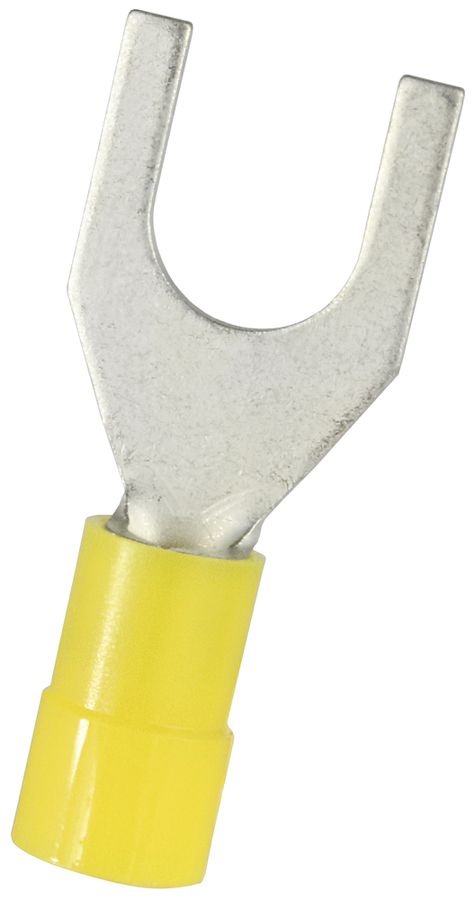 Capocorda a compressione Ferratec KSP a forcella M5 PC 2.5…6mm² giallo