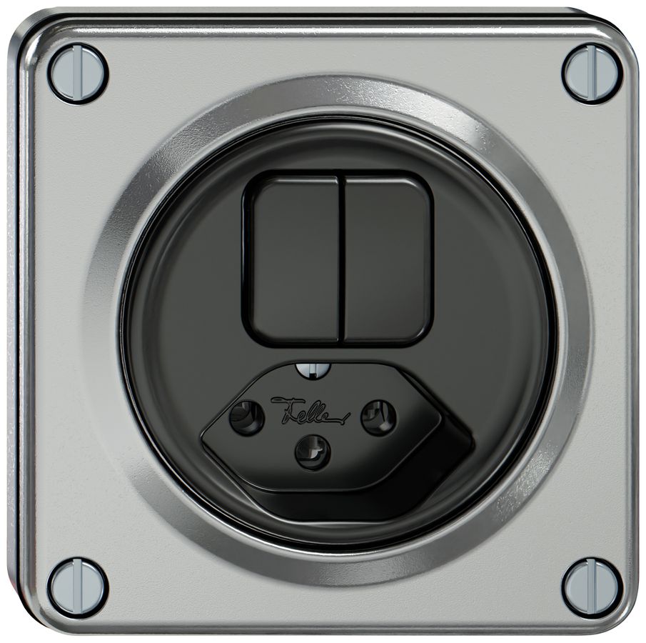 Combinazione INC ELEMENT 2×AR+tipo 13 alluminio